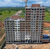 Ход строительства дома № 1, квартал 4 в Макрорайон Амград -