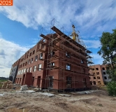 Ход строительства дома 1.1 в ЖК Форест -