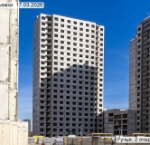 Ход строительства дома 147.1 в ЖК Ручьи -