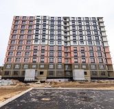 Ход строительства дома 1 в ЖК Май -