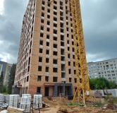 Ход строительства дома 4 в ЖК Покровский -