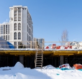 Ход строительства дома 1 в ЖК Миры -