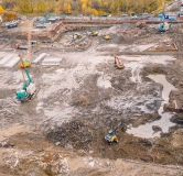 Ход строительства дома 5 в ЖК Респект -