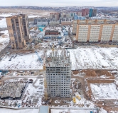 Ход строительства дома 3.2.2 в ЖК Остров на Норильской -