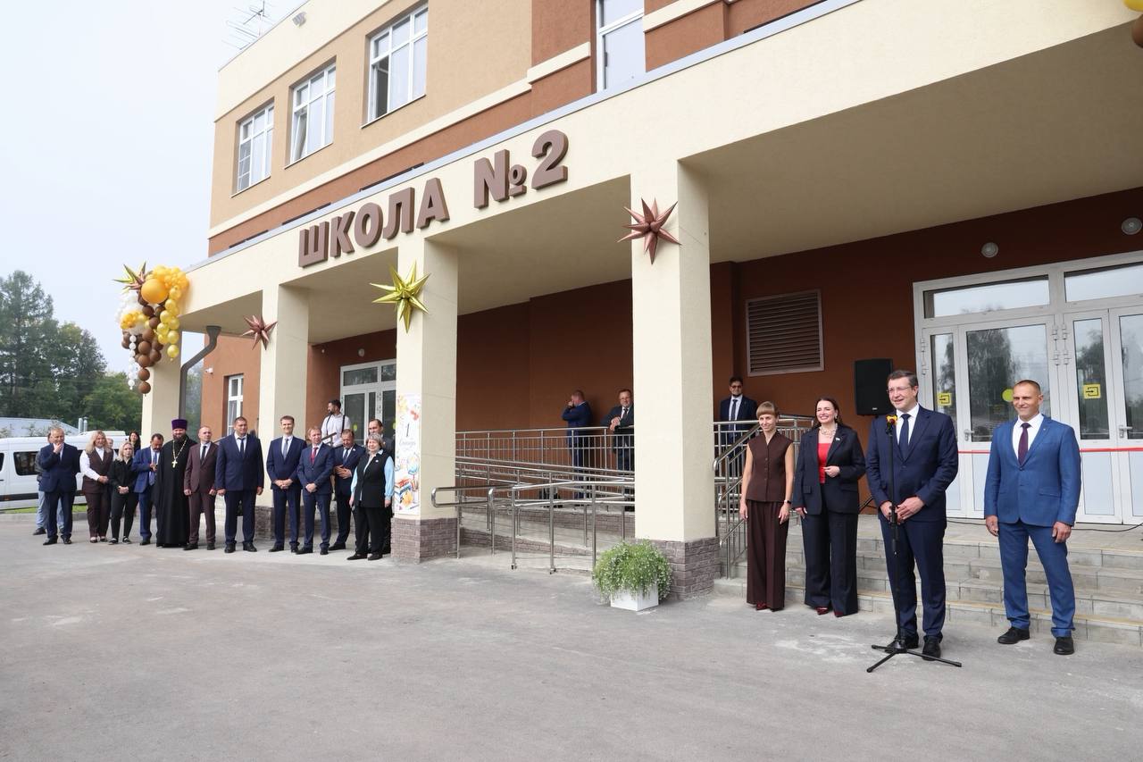 Четыре новые школы открыли в Нижегородской области 1 сентября - фото 1