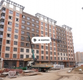Ход строительства дома Литер 10, уч. 1642 в ЖК Парк Победы 2 -