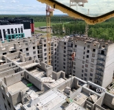 Ход строительства дома 3 корпус 1 в ЖК Зеленая Долина -