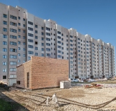 Ход строительства дома 1 в ЖК Огни -
