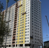 Ход строительства дома блок А в ЖК Лазурный -