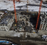 Ход строительства дома № 1458 , ГП-72.103 в ЖК Мириады -