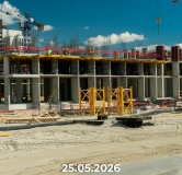 Ход строительства дома 23, ГП-72.106 в ЖК Мириады -