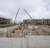 Ход строительства дома № 5 (ГП-12) в ЖК Смородина -