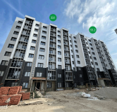 Ход строительства дома 33 в ЖК Авиатоr -