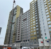 Ход строительства дома 19.1.4, 19.1.5, 19.1.6 в ЖК А Плюс -