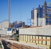 Ход строительства дома № 47/1, 1 этап в ЖК Ривьера -
