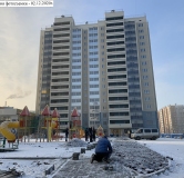 Ход строительства дома 1.5а в ЖК Самоцвет -