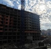 Ход строительства дома Литер 4, 6 этап в ЖК Кутузовский -