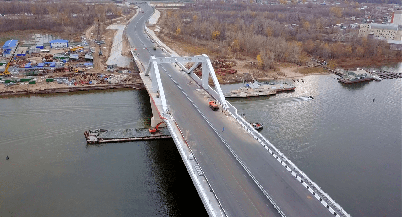 По Фрунзенскому мосту в Самаре можно будет проехать уже в этом году