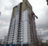 Ход строительства дома 1, корпус 3 в ЖК Серебряный -