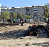 Ход строительства дома 7А в ЖК Третьяковский. Дом у галереи -