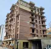 Ход строительства дома 135 в ЖК Сливки -