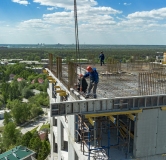 Ход строительства дома секция 1, 1.1, 1.2 в ЖК Пульсар -