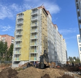 Ход строительства дома 25.4 в ЖК Новый Звездный -