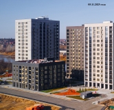 Ход строительства дома № 48, ГП 1.1, 1.2, 1.3, 1.4 в ЖК Кедровый берег -