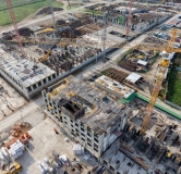 Ход строительства дома Литер 1, квартал 1.1 в ЖК Хозяин морей -