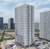 Ход строительства дома № 117, корпус 12 (4А) в ЖК Фатера -