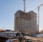 Ход строительства дома 1 в ЖК Страна -