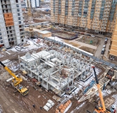 Ход строительства дома 3.2.1 в ЖК Остров на Норильской -