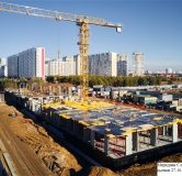 Ход строительства дома 12 (ГП-2) в ЖК Меридиан Слобода -