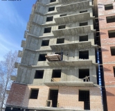 Ход строительства дома 2 в ЖК Спутник -