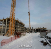 Ход строительства дома 1826 (ГП-76) в ЖК Беринг -