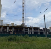 Ход строительства дома 66, корпус 2 в ЖК Квартал на Знаменского -
