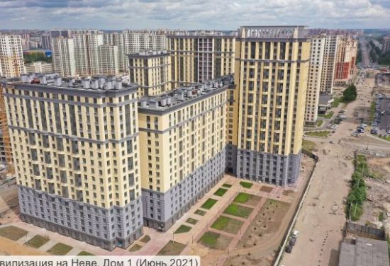 Дом 54, корпус 2 в ЖК Цивилизация на Неве