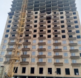 Ход строительства дома № 21 в ЖД Семилуки Сити -