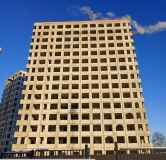 Ход строительства дома секция 4 в ЖК Авиатор -