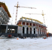 Ход строительства дома 12 в Клубный дом Большой -