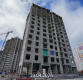 Ход строительства дома 10 в ЖК Прео-8 -
