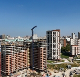 Ход строительства дома 3, секция 1-4 в ЖК Беринг -