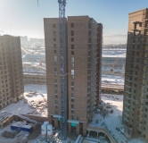 Ход строительства дома № 1, 1 этап в ЖК Калина Долина -