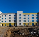 Ход строительства дома 2.1, 1 этап в ЖК Твоя Привилегия -