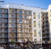 Ход строительства дома 1.9 в ЖК Родные росы -