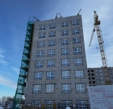 Ход строительства дома 4.1, 2 очередь в ЖК Атмосфера -