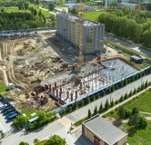 Ход строительства дома 2 в ЖК Базилик -