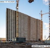 Ход строительства дома 132, корпус 215.1 в ЖК Цветной Город -