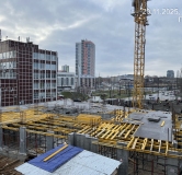 Ход строительства дома 35 в ЖК Сибирский Квартал -