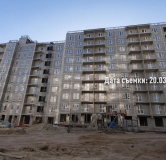 Ход строительства дома Корпус 8-12.1 в ЖК Левенцовка парк -
